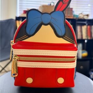 Loungefly Disney Pinocchio Figural Wristlet
